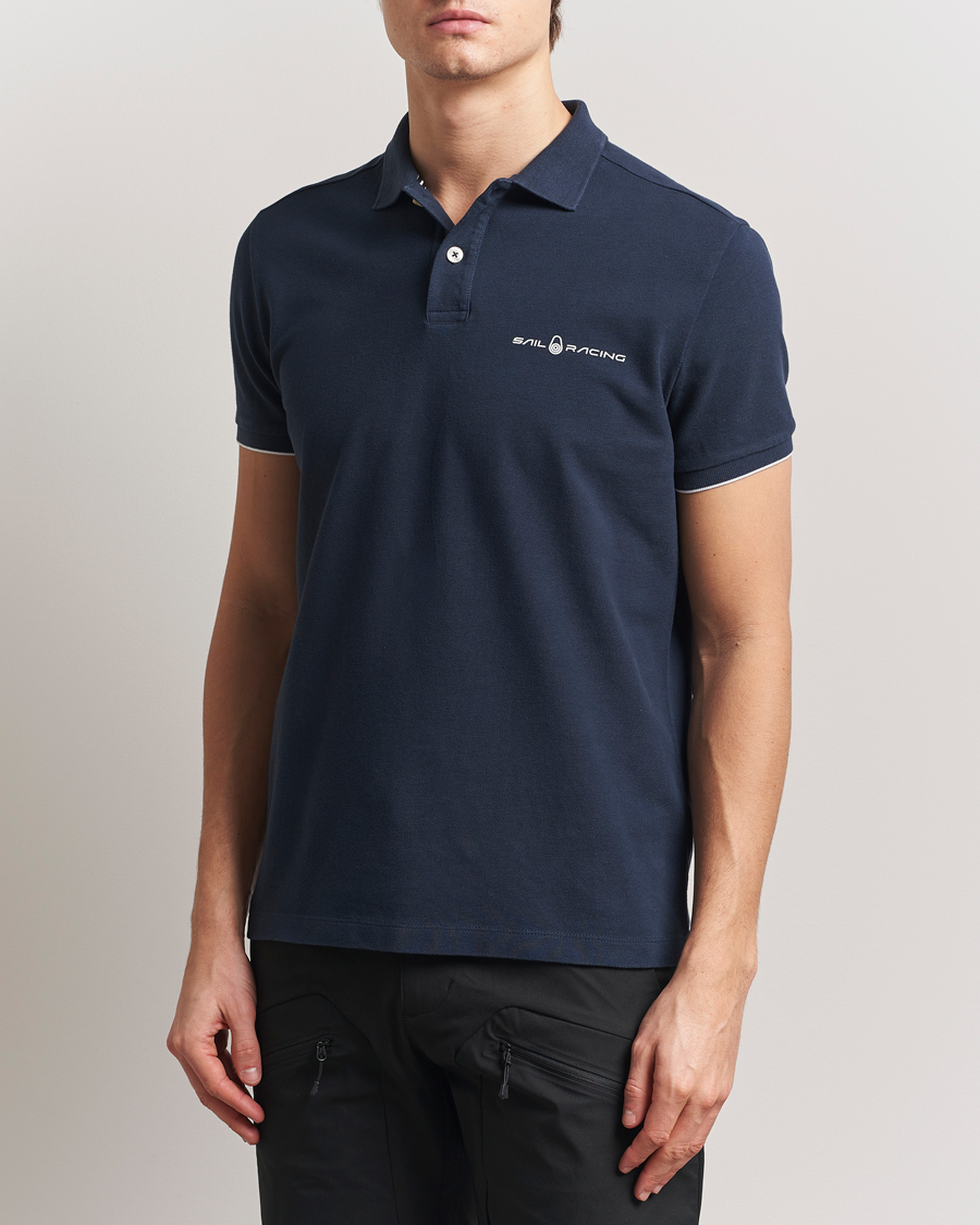 Men | Polo Shirts | Sail Racing | Bowman Polo Navy