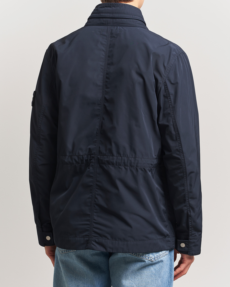Men | Coats & Jackets | Stone Island | Micro Twill Field Jacket Navy Blue
