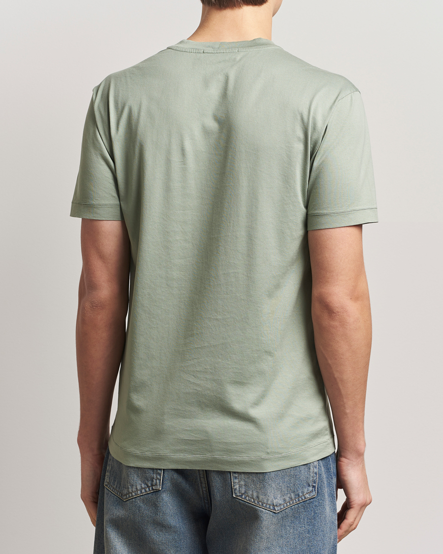 Men | T-Shirts | Stone Island | Garment Dyed Cotton Jersey T-Shirt Sage