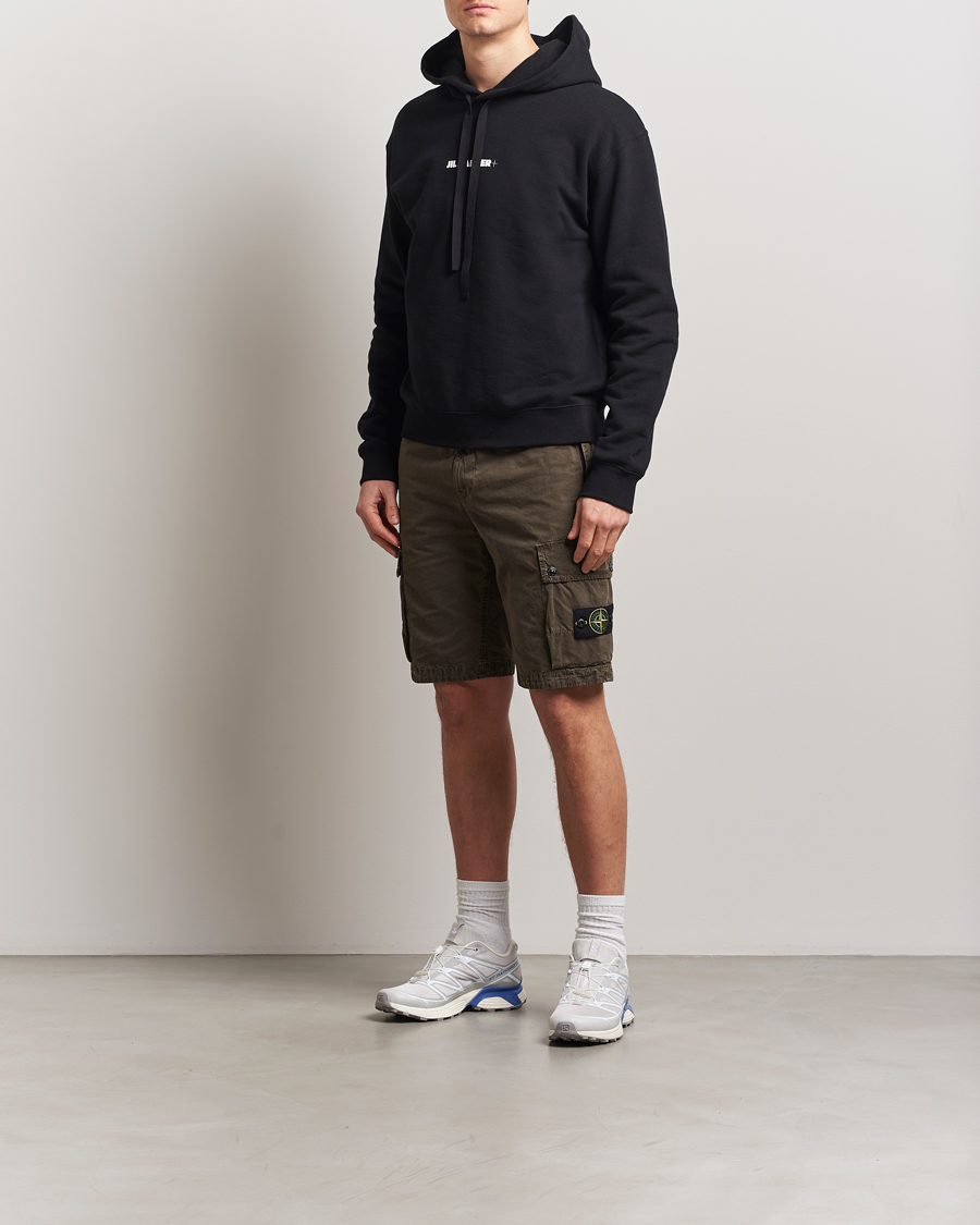 Men | Shorts | Stone Island | Brushed Cotton Canvas Cargo Shorts Military Green
