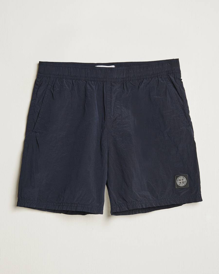 Men | Swimwear | Stone Island | Nylon Metal Econyl Swimshorts Navy Blue