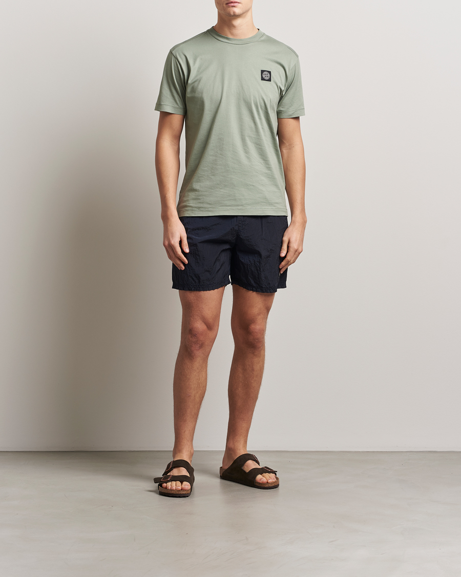 Men | Swimwear | Stone Island | Nylon Metal Econyl Swimshorts Navy Blue