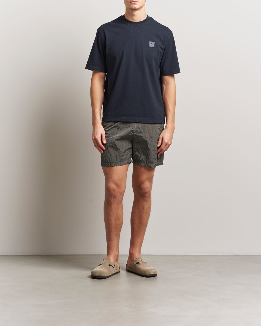 Men | Swimwear | Stone Island | Nylon Metal Econyl Swimshorts Military Green