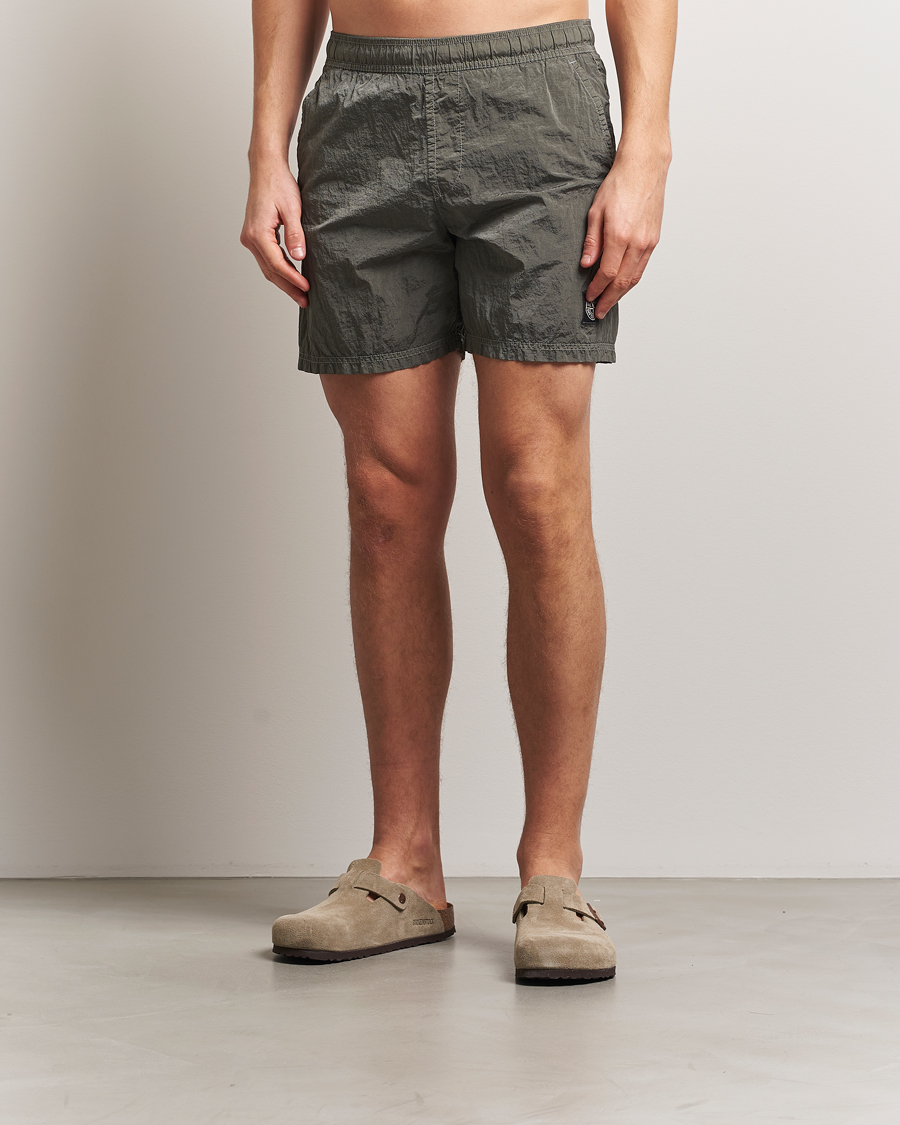 Men | Swimwear | Stone Island | Nylon Metal Econyl Swimshorts Military Green
