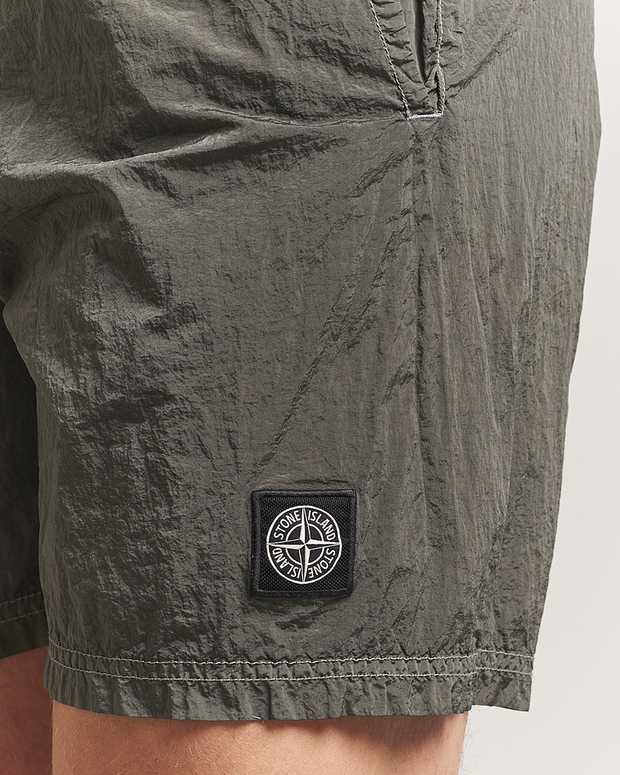 Men | Swimwear | Stone Island | Nylon Metal Econyl Swimshorts Military Green