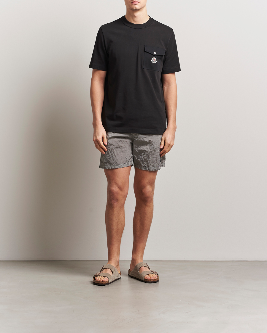 Men | Swimwear | Stone Island | Nylon Metal Econyl Swimshorts Pearl Grey