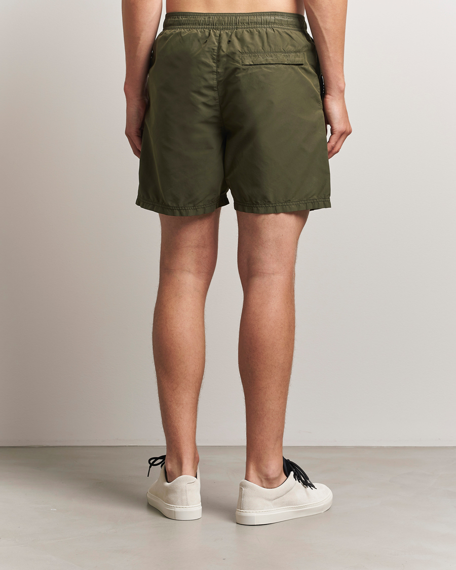 Men | Swimwear | Stone Island | Brushed Nylon Swimshorts Military Green