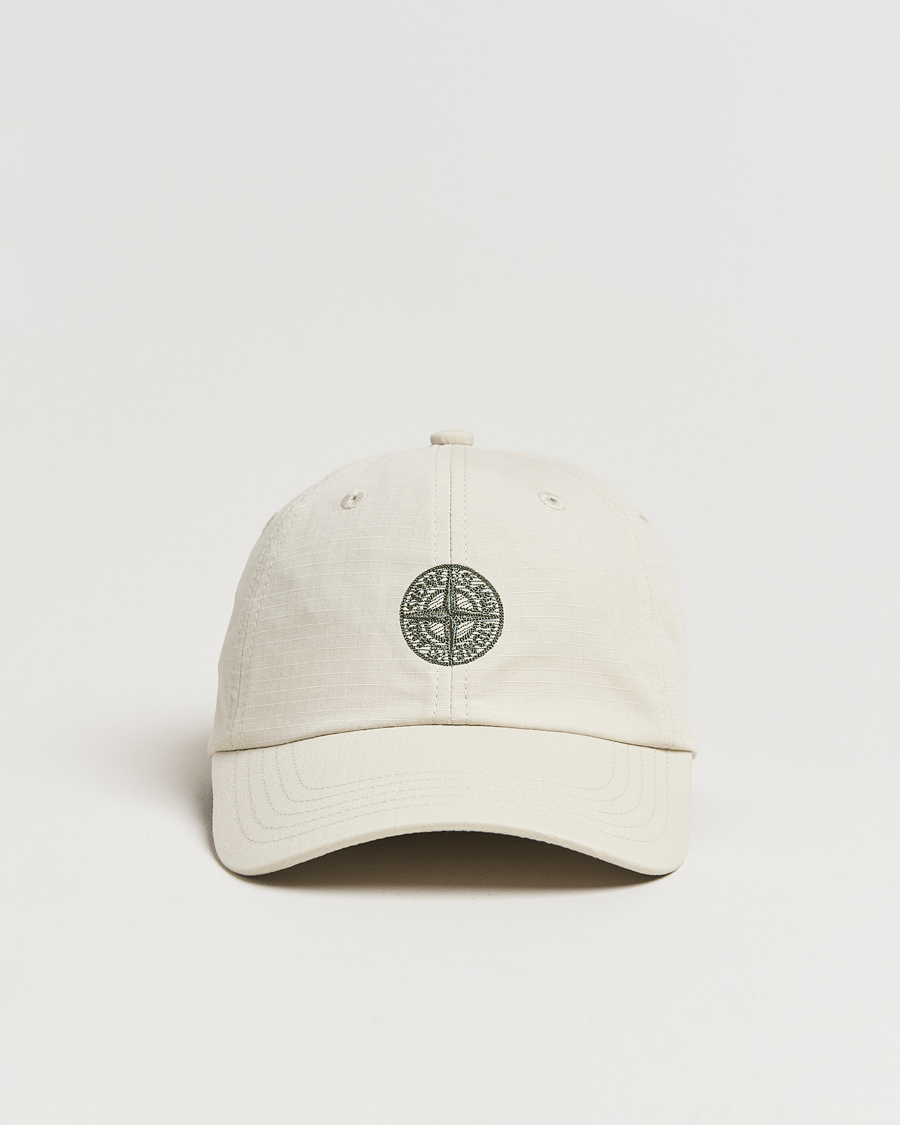 Men | Hats & Caps | Stone Island | Ripstop Cotton Cap Sand