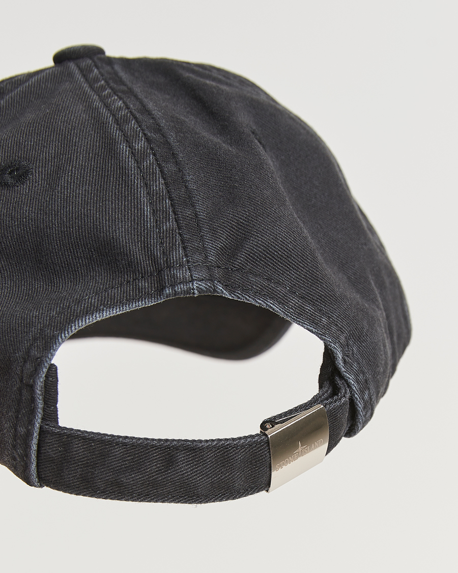 Men | Hats & Caps | Stone Island | Stone IslandCotton Gabardine CapBlack