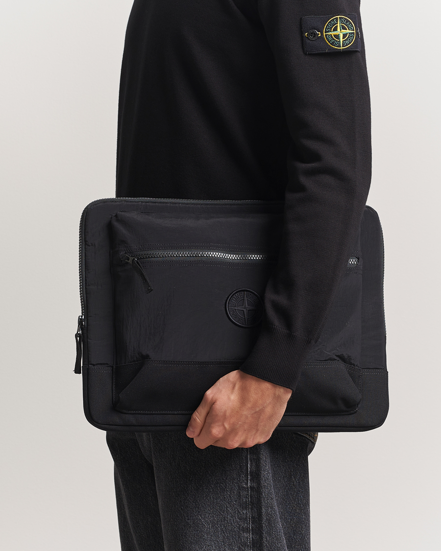 Men | Bags | Stone Island | Nylon Metal Pouch Portfolio Black