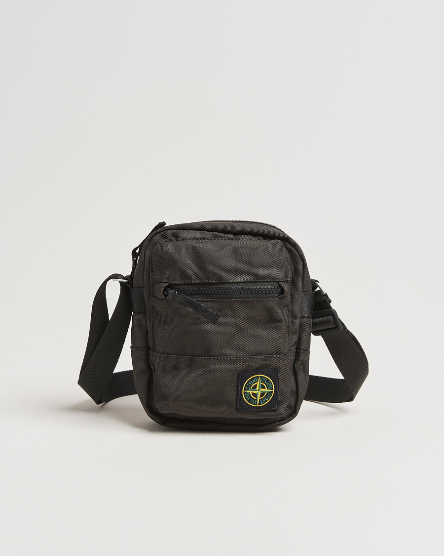 Men | Bags | Stone Island | Cordura Cross Body Bag Lead Grey