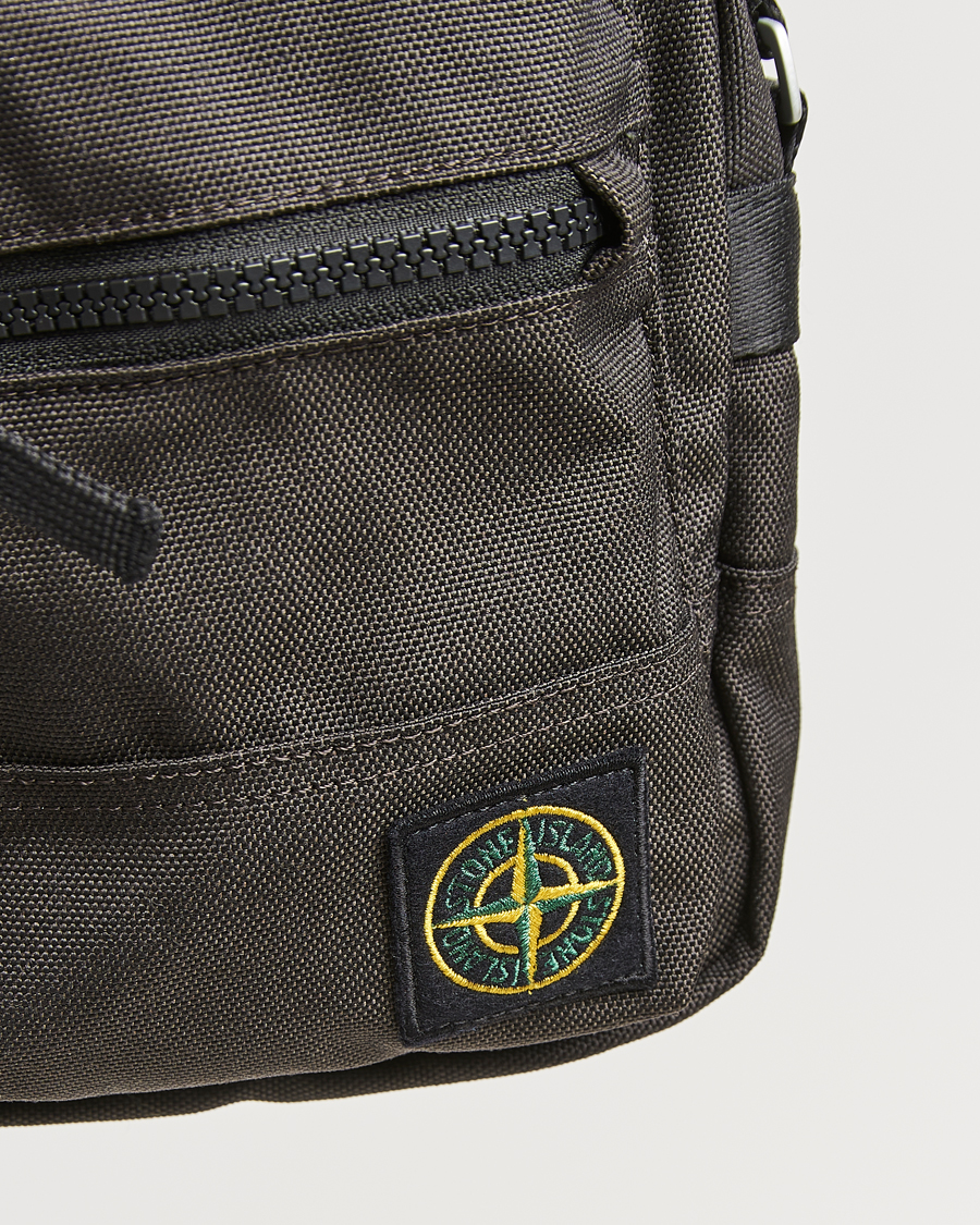 Men | Bags | Stone Island | Cordura Cross Body Bag Lead Grey
