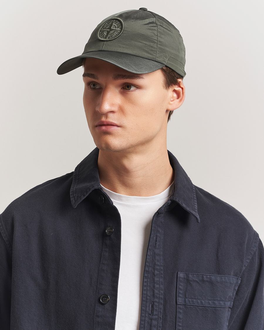 Men | Hats & Caps | Stone Island | Nylon Metal Cap Musk