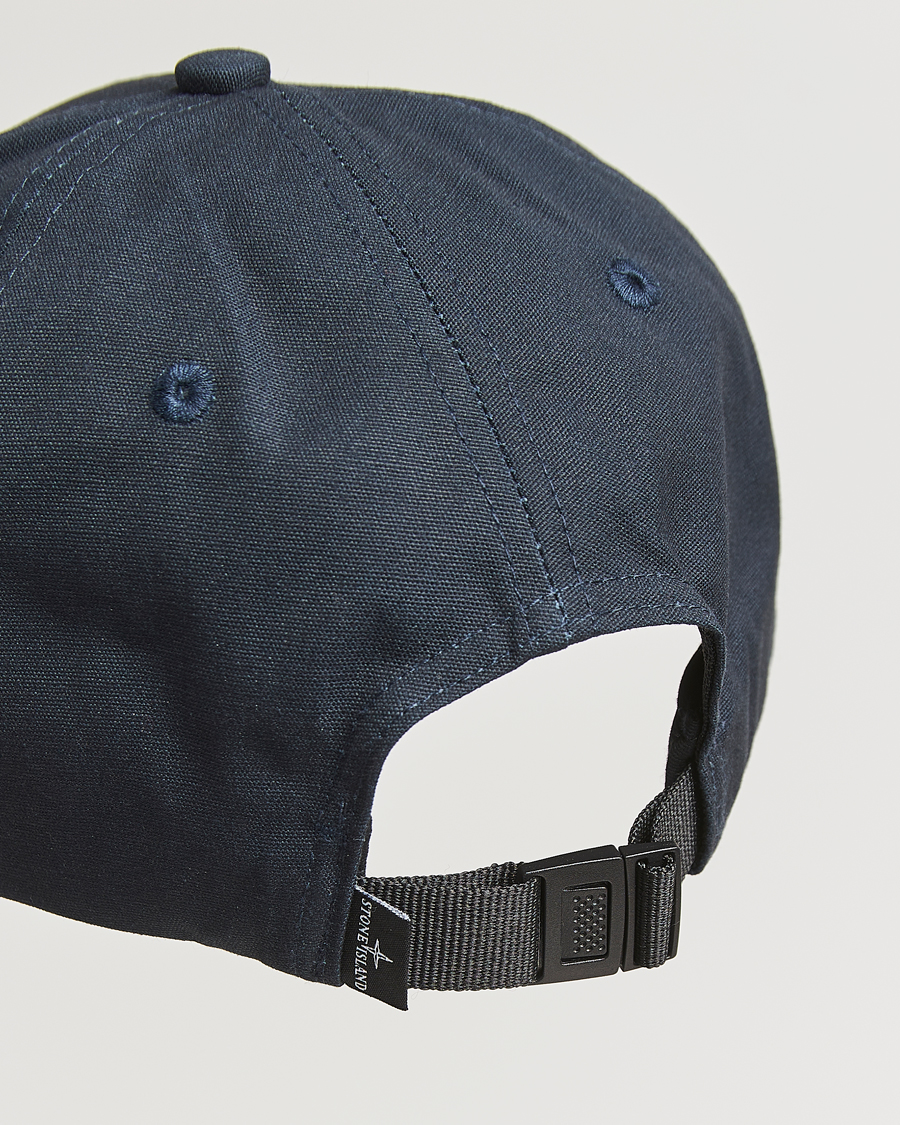 Men | Hats & Caps | Stone Island | Classic Cotton Cap Navy Blue