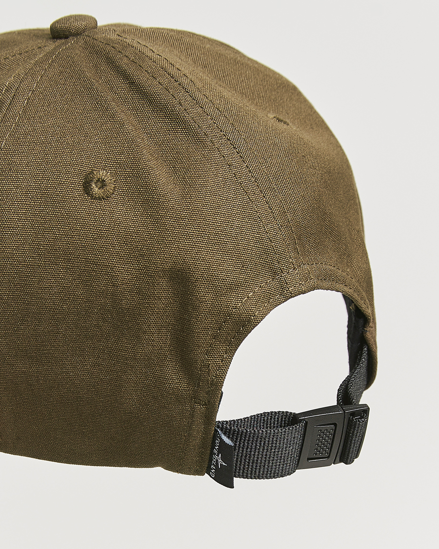 Men | Stone Island Classic Cotton Cap Military Green | Stone Island | Classic Cotton Cap Military Green
