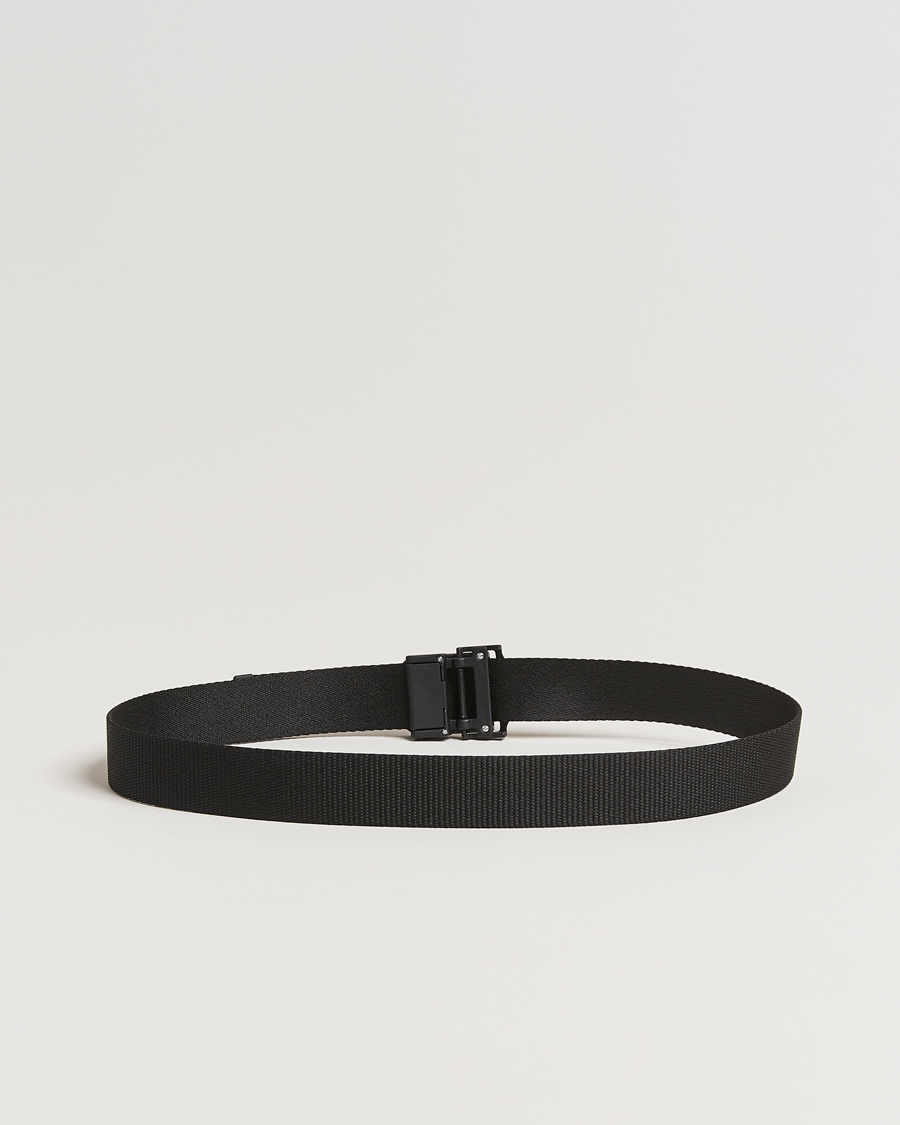 Men | Belts | Stone Island | Textile Belt Black
