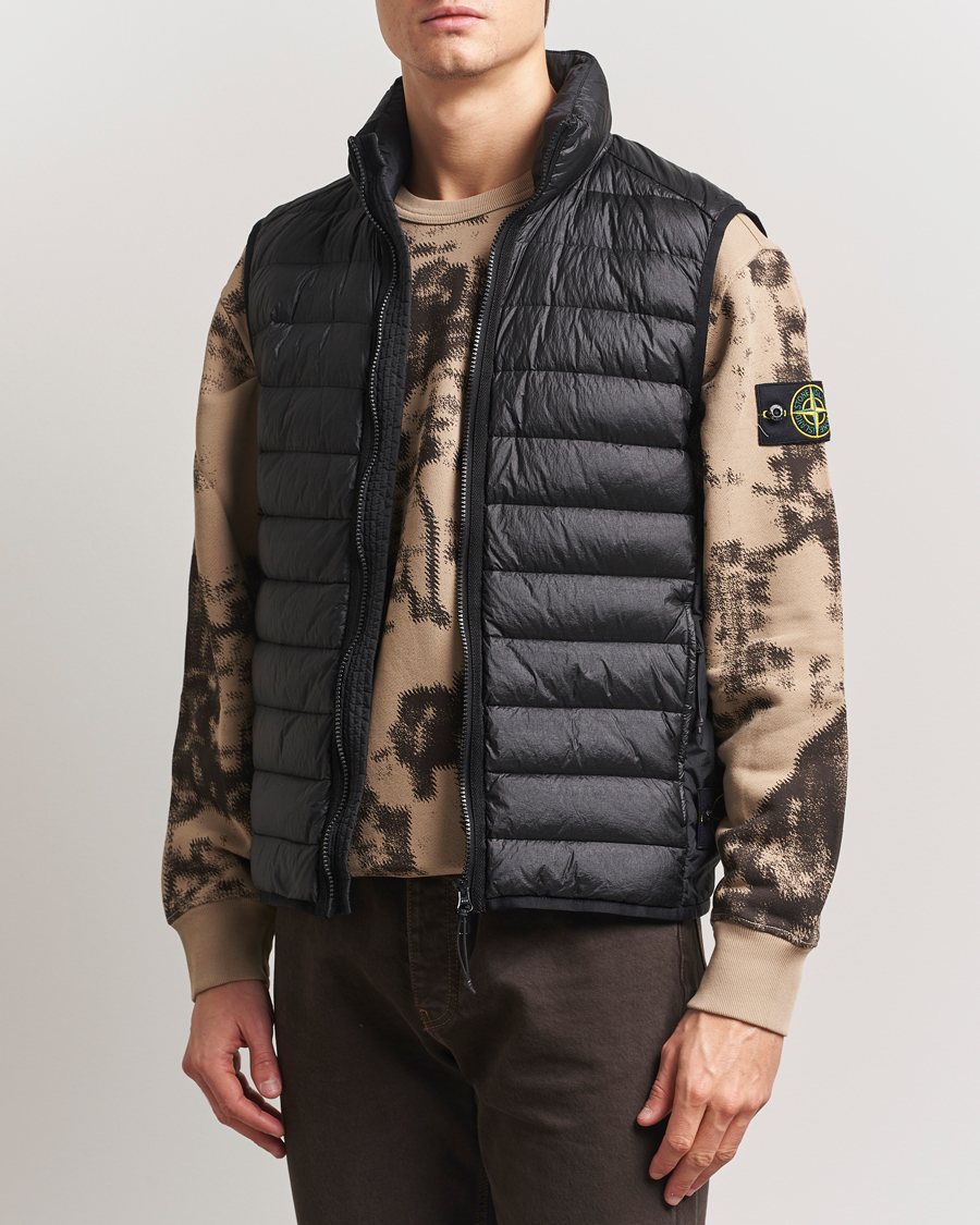 Men | Gilets | Stone Island | Nylon Down Vest Black