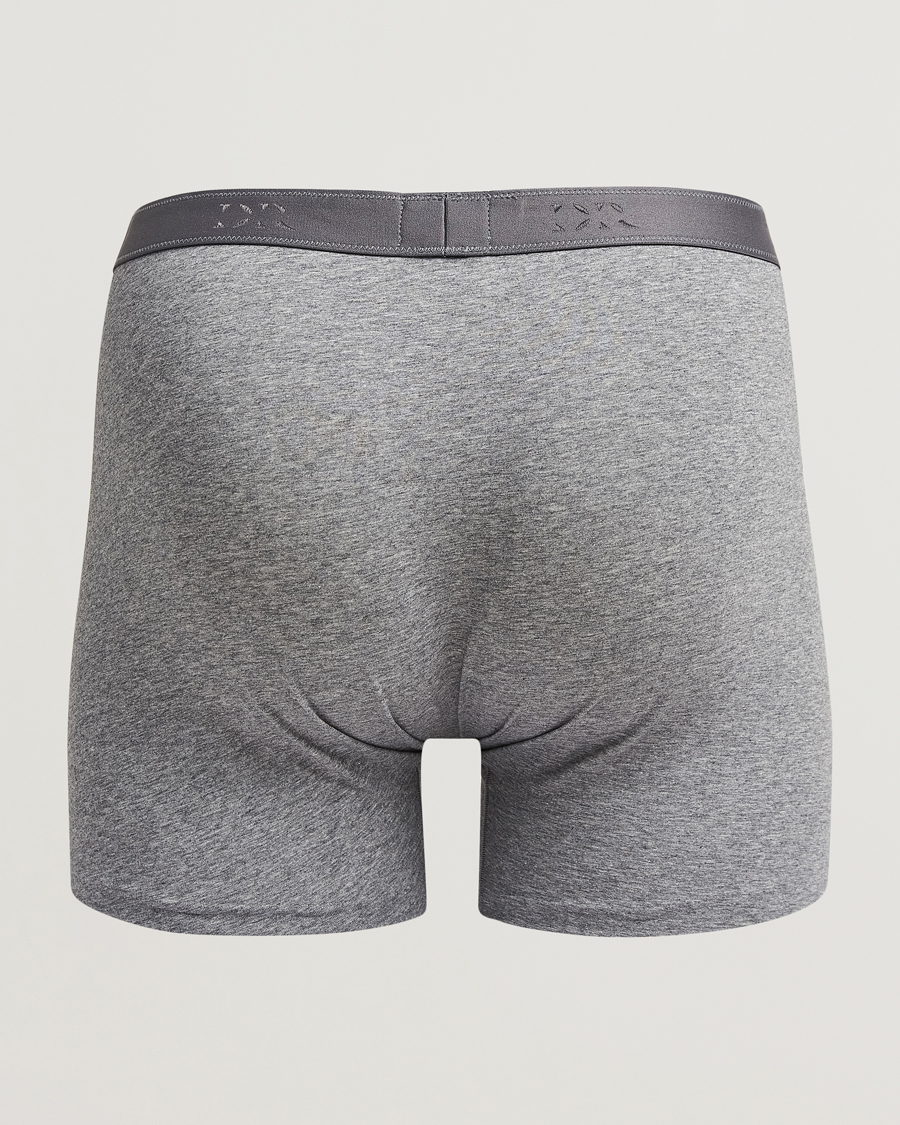 Men | Underwear & Socks | Derek Rose | Pima Cotton Stretch Trunk Charcoal