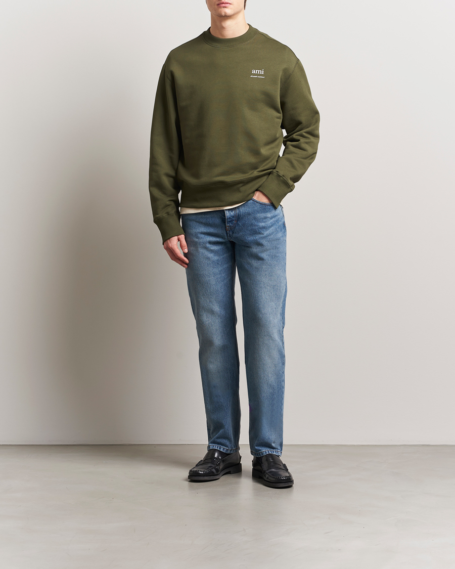Men | Jeans | AMI | Classic Fit Jeans Used Blue