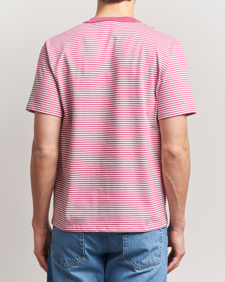 Men | T-Shirts | Armor-lux | Callac Héritage Stripe T-Shirt Malaga/Milk