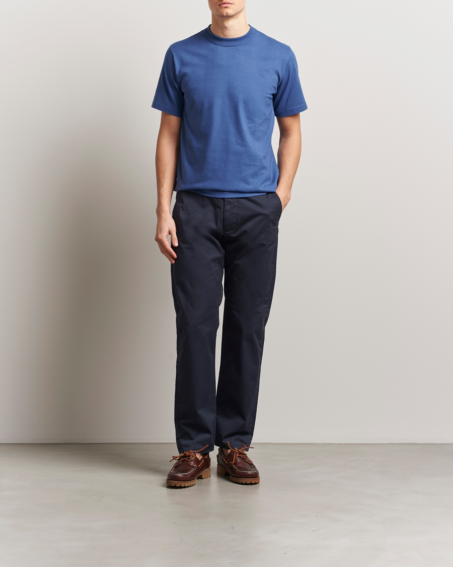 Men | T-Shirts | Armor-lux | Heritage Callac T-Shirt Obscur Blue
