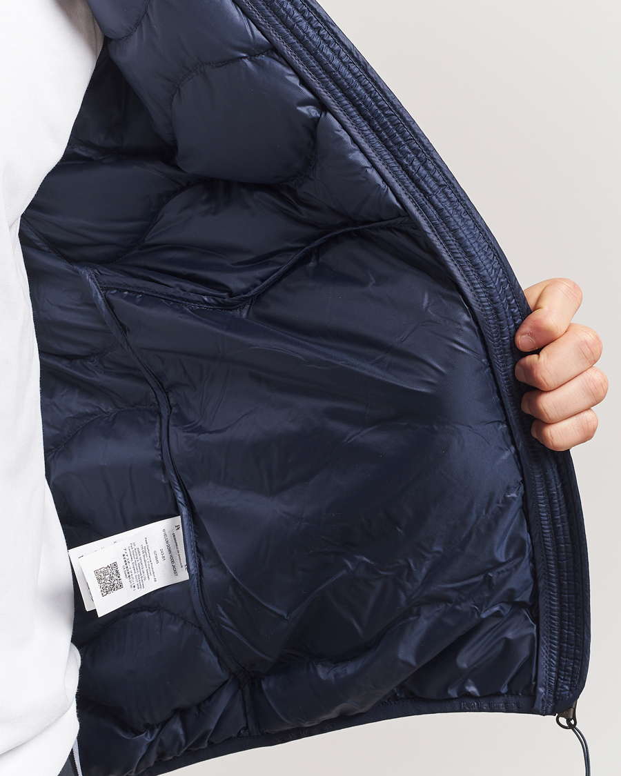 Men | Coats & Jackets | Peak Performance | Helium Down Hooded Jacket Blue Shadow