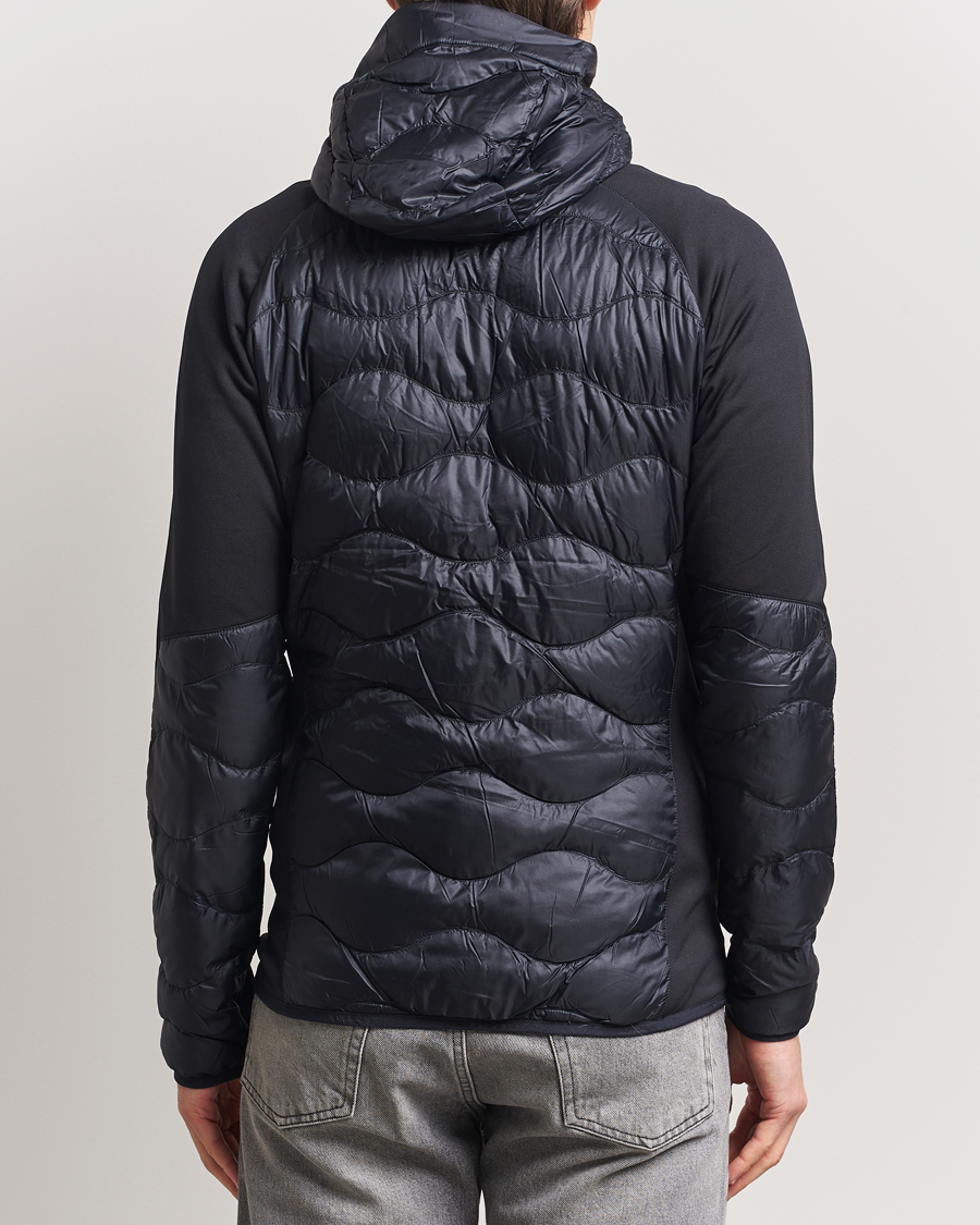 Men | Coats & Jackets | Peak Performance | Helium Down Hooded Hybrid Jacket Black