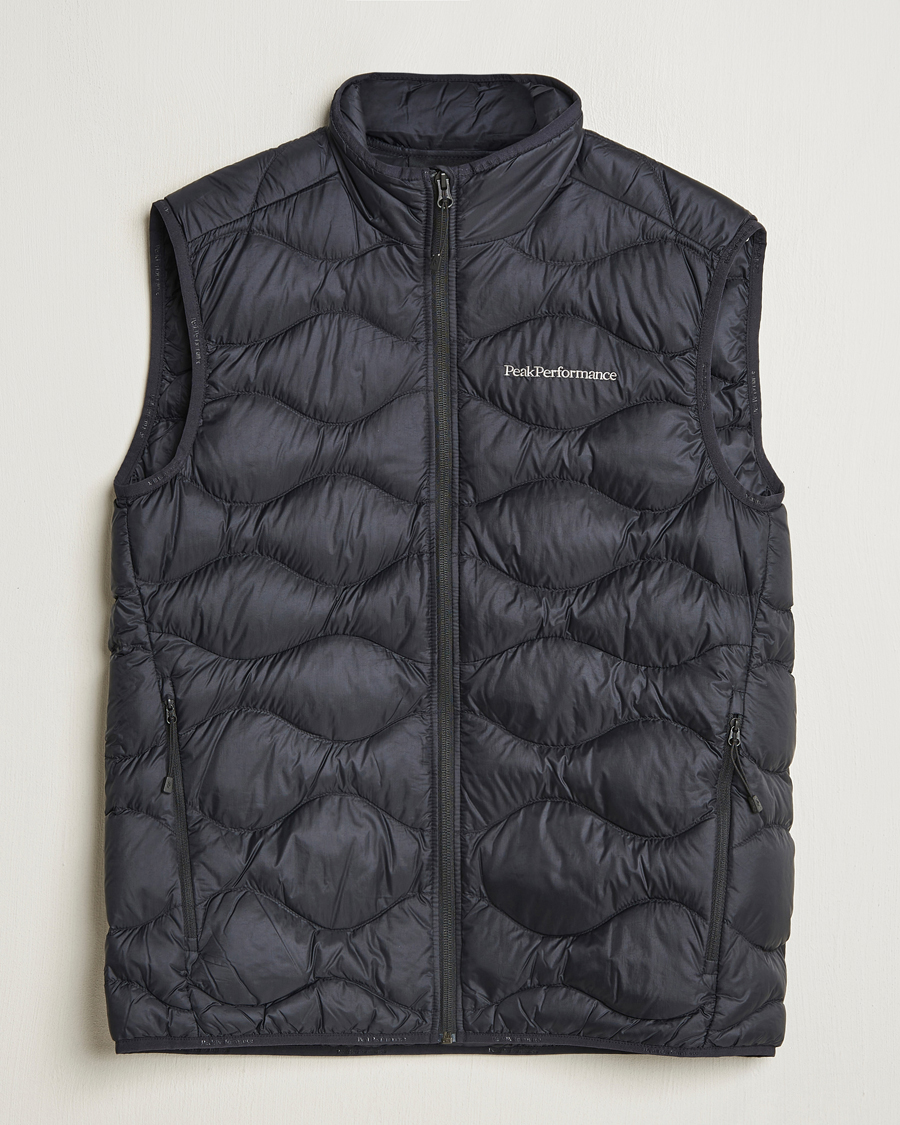 Men | Gilets | Peak Performance | Helium Down Vest Black