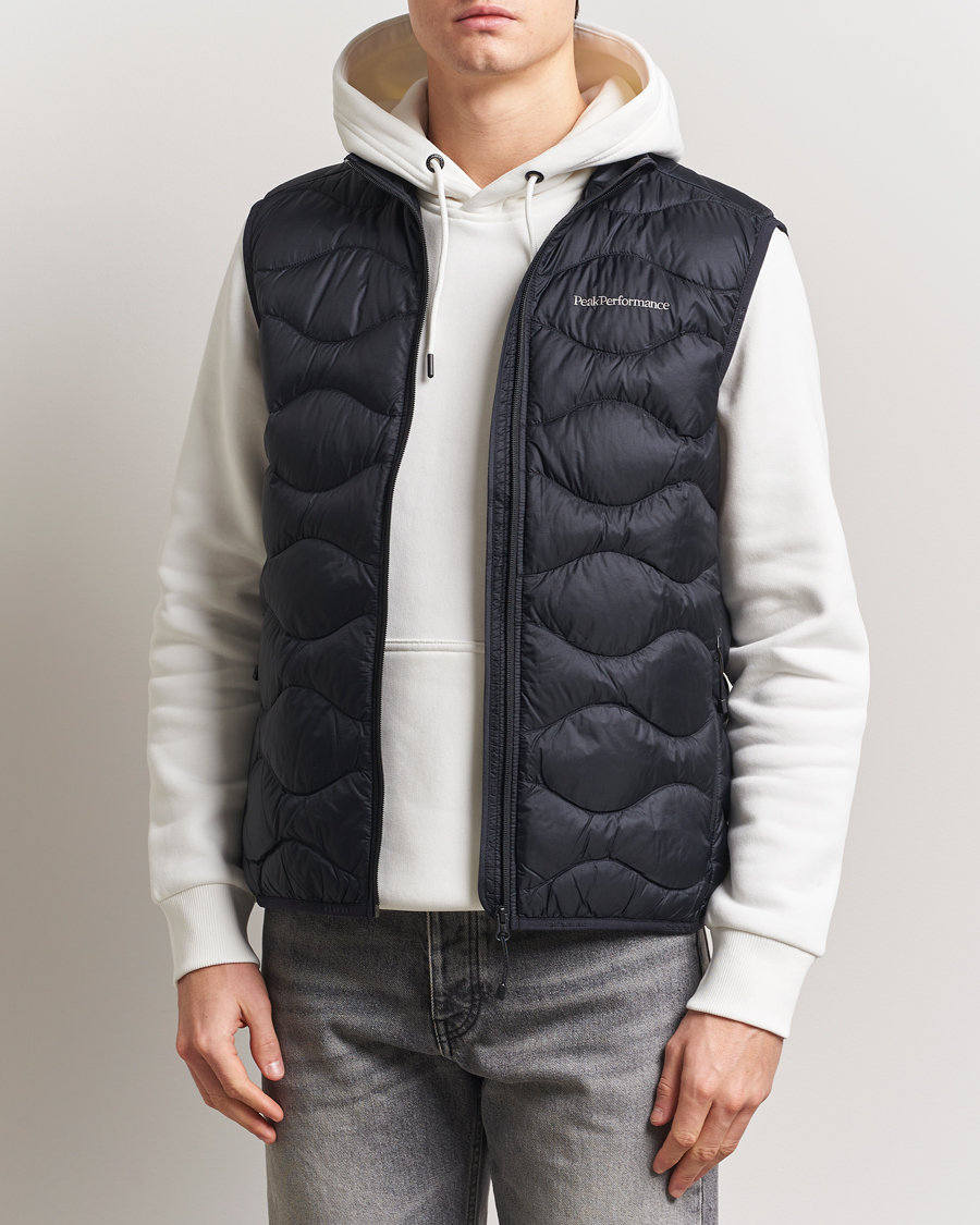 Men | Gilets | Peak Performance | Helium Down Vest Black