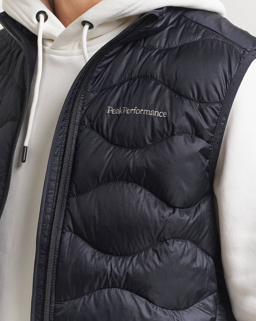 Men | Gilets | Peak Performance | Helium Down Vest Black