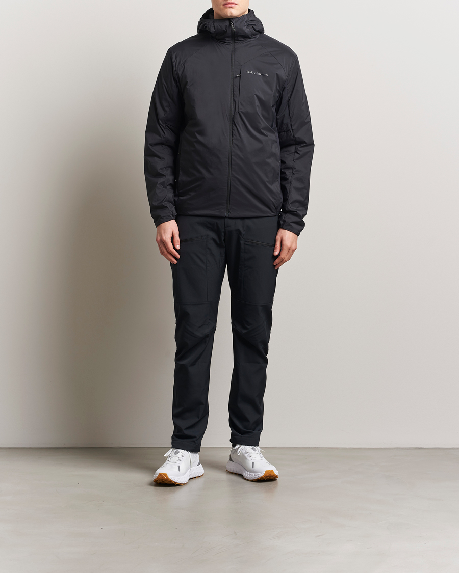 Men | Coats & Jackets | Peak Performance | Freelight Reversible Hooded Jacket Black