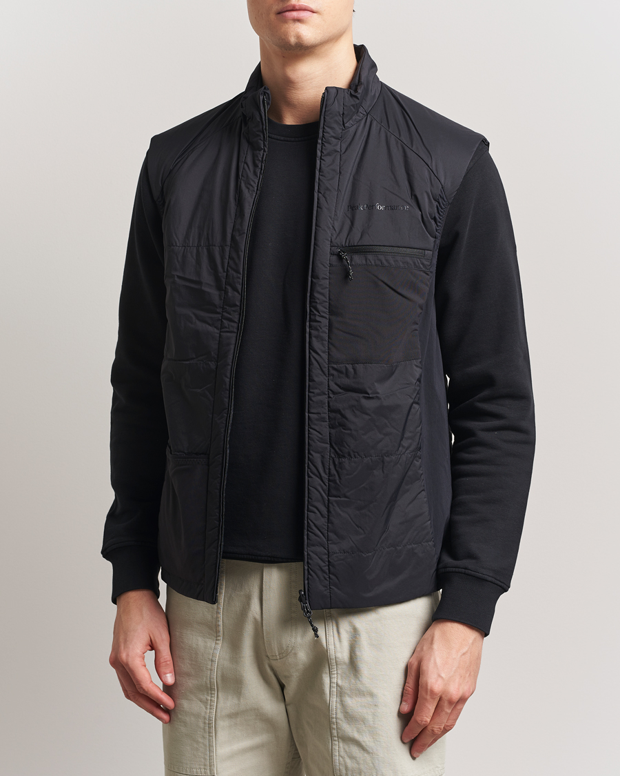 Men | Gilets | Peak Performance | Freelight Reversible Vest Black