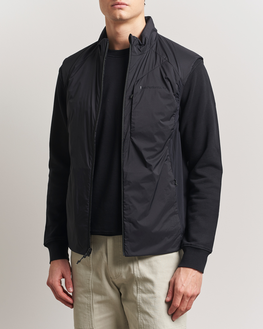 Men | Gilets | Peak Performance | Freelight Reversible Vest Black