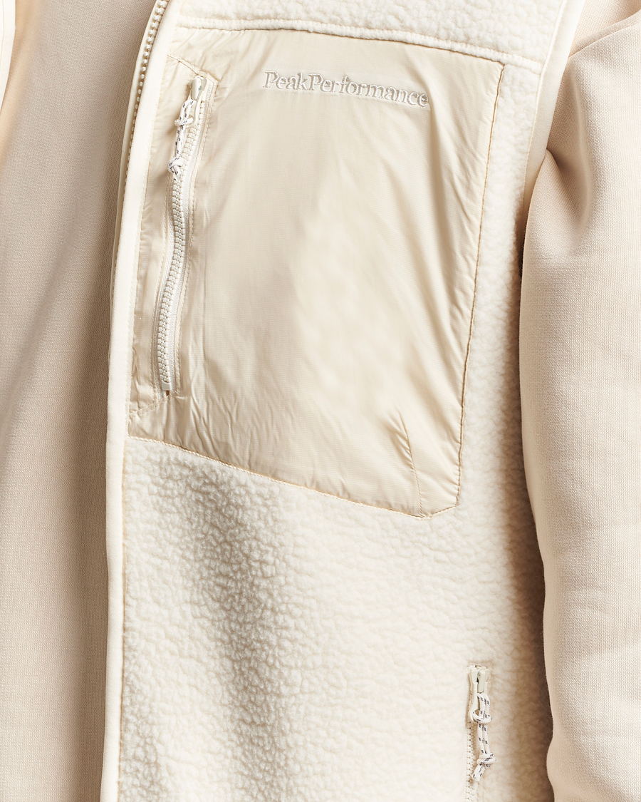 Men | Sweaters & Knitwear | Peak Performance | Pile Vest Vintage White