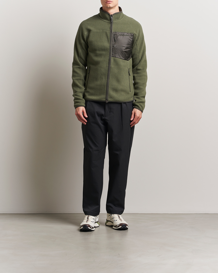 Men | Sweaters & Knitwear | Peak Performance | Pile Full Zip Pine Needle