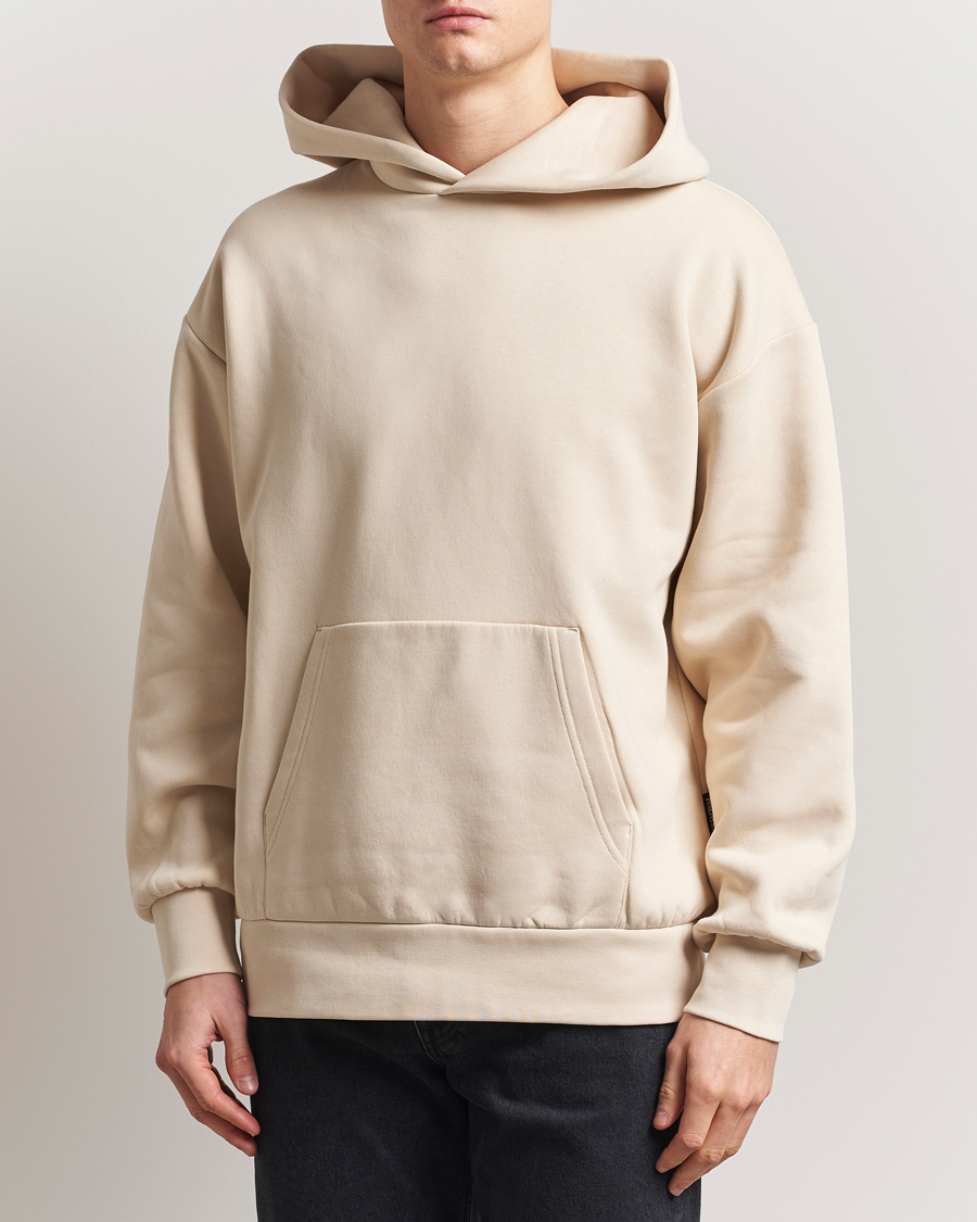 Men | Sweaters & Knitwear | Peak Performance | Original Stomp Hoodie Sand Fog