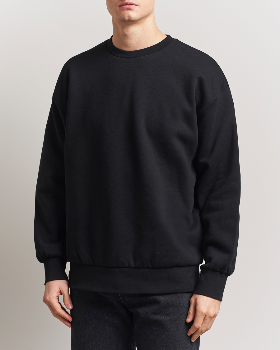 Men | Sweaters & Knitwear | Peak Performance | Original Stomp Crew Neck Sweatshirt Black