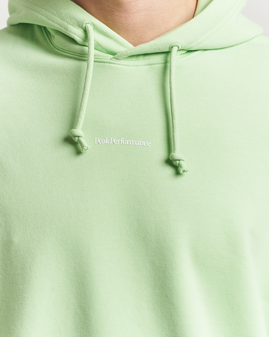 Men | Sweaters & Knitwear | Peak Performance | Original Terry Hoodie Vivid Green