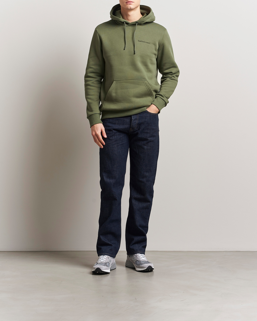 Men | Sweaters & Knitwear | Peak Performance | Original Hoodie Pine Needle