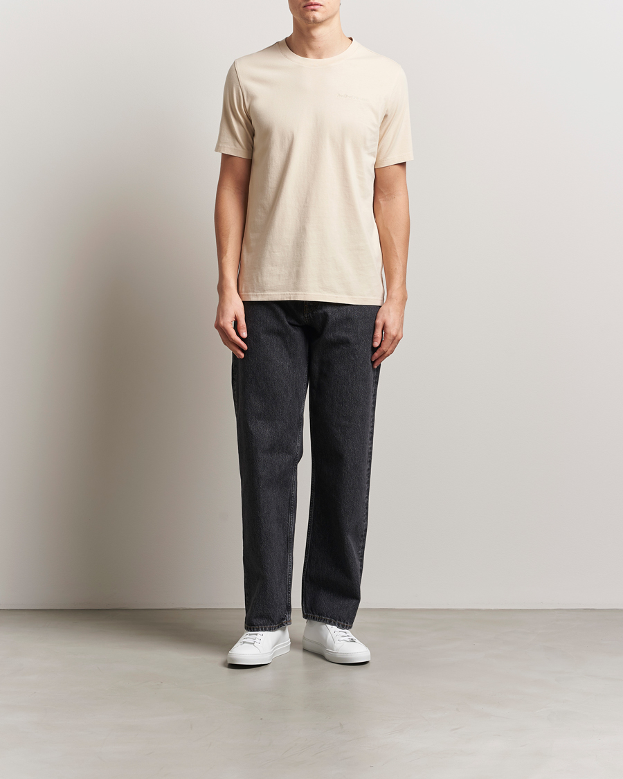 Men | T-Shirts | Peak Performance | Original Crew Neck T-Shirt Sand Fog