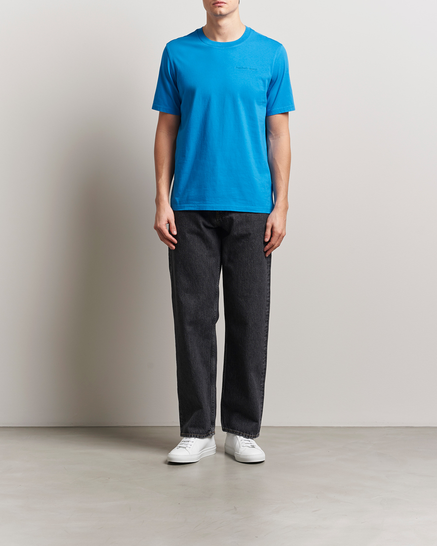 Men | T-Shirts | Peak Performance | Original Crew Neck T-Shirt Brilliant Blue