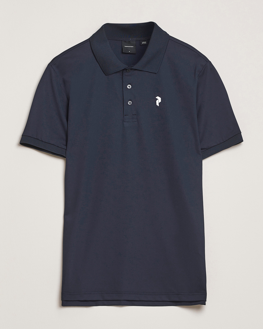 Men | Polo Shirts | Peak Performance | Vespar Performance Polo Salute Blue