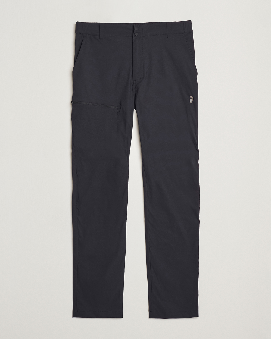 Men | Trousers | Peak Performance | Iconiq Pants Black