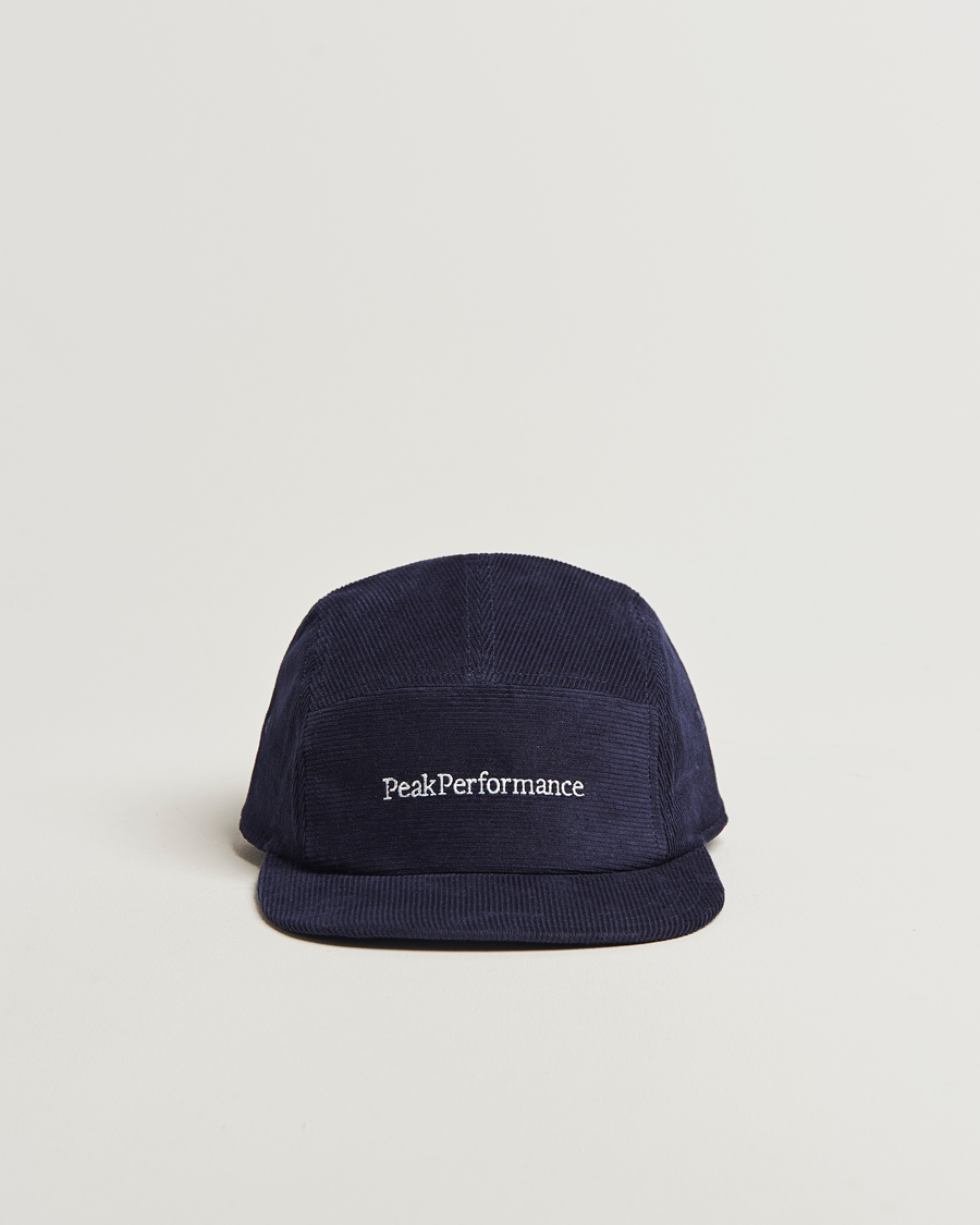 Men | Hats & Caps | Peak Performance | Cord Cap Blue Shadow