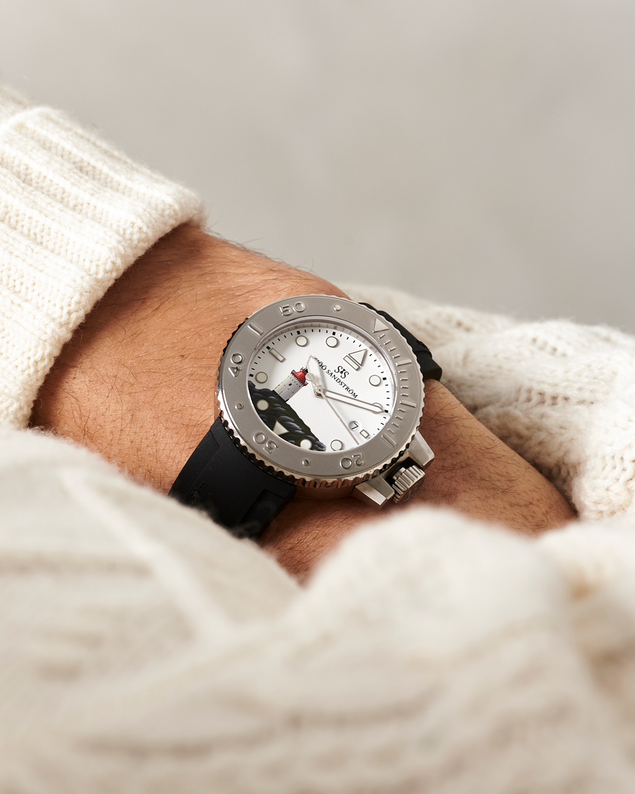 Men | Sjöö Sandström Landsort Annual Edition White/Black | Sjöö Sandström | Landsort Annual Edition White/Black