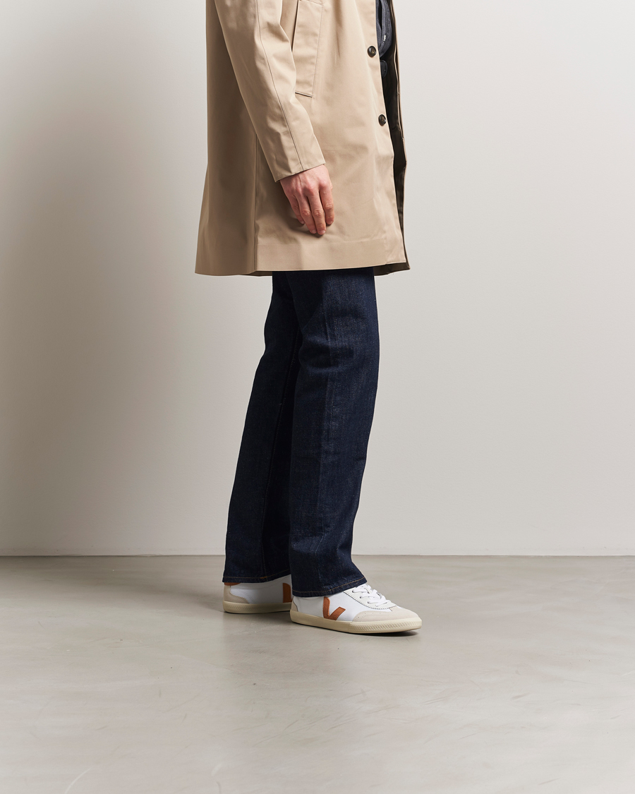 Men | Sneakers | Veja | Volley Sneaker White/Umber