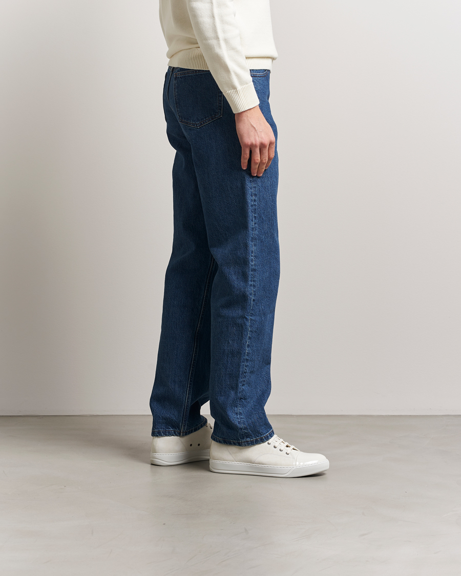 Men | Sneakers | Lanvin | Patent Cap Toe Sneaker Ecru