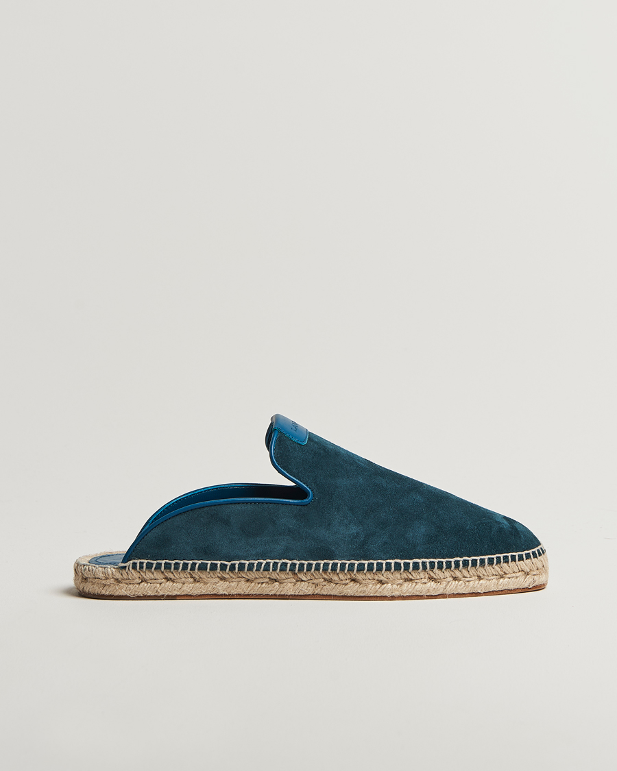 Men | Espadrilles | Lanvin | Espadrilles Petrol Blue