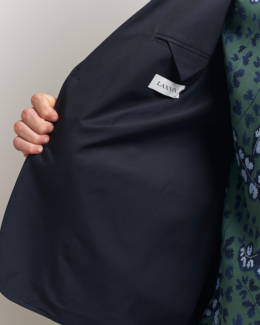Men | Blazers | Lanvin | Soft Constructed Blazer Navy