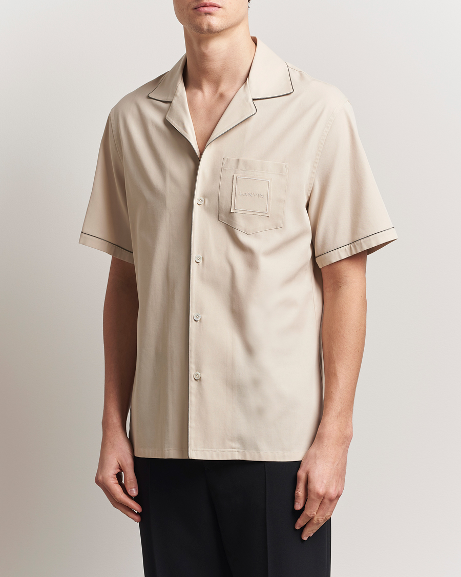 Men | Shirts | Lanvin | Bowling Shirt Mastic